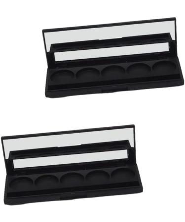 FOMIYES 4 Pcs Sample Containers Eyeshadow Pan Magnets Travel Eyeshadow Case Empty Make up Child Cosmetic - Buy Online on GoSupps.com