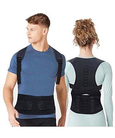 Posture Corrector Adjustable Steel Plate Back Posture Corrector Shoulder Brace Backstrap Clavicle Straight Correction Holder Lumbar Support Corset Back Brace Better life - Buy Online on GoSupps.com