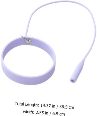 CRILSTYLEO Tweezers Silicone Bracelet Useful Eyelash Tool Eye Lash Separator Tool Ergonomic Lash Pro Tools Makeup Lash Applicator Makeup Lash Lengthening Mascara Purple - Buy Online on GoSupps.com