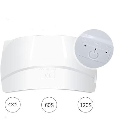 36W UV/LED Lamps for Gel Nails Nail Dryer Curing Lamp with 3 Timers Auto Sensor USB Plug Carry Convenient Nail Lamp for Gel Nail Polish Dryer 4 - Buy Online on GoSupps.com