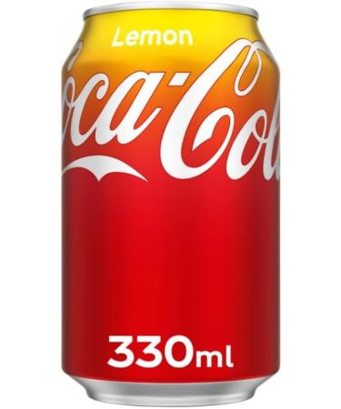 Coca Cola Coke Lemon Cans 330ml (24 Cans x 330ml) Lemon 24 Cans x 330ml - Buy Online on GoSupps.com