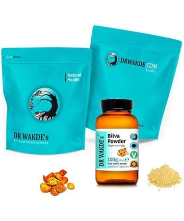 Bilva Fruit Powder 100g (3.5oz) - Bael Fruit/Aegle Mermelos - Organic, Pure and Natural - Buy Online on GoSupps.com