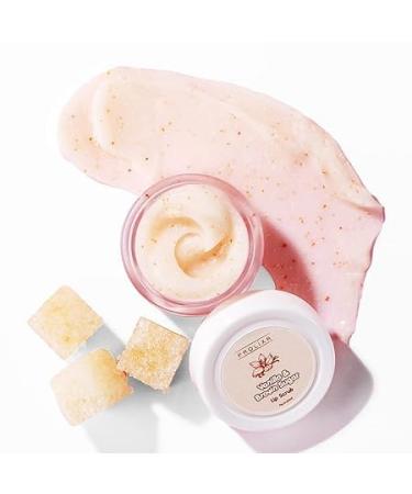 Vanilla & Brown Sugar Lip Scrub - Deep Hydration for Dry Chapped Lips Brightening and Moisturizing Exfoliates Soothes - 15g