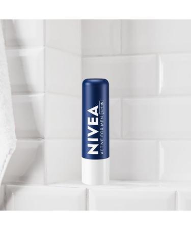 NIVEA MEN Men Active Care Lipstick 4.8g - Buy Online on GoSupps.com