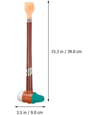 Healifty Back Massage Hammer - Silicone & Wooden Rod for Arthritis Pain Relief | Long Body & Leg Massage Tool - Buy Online on GoSupps.com