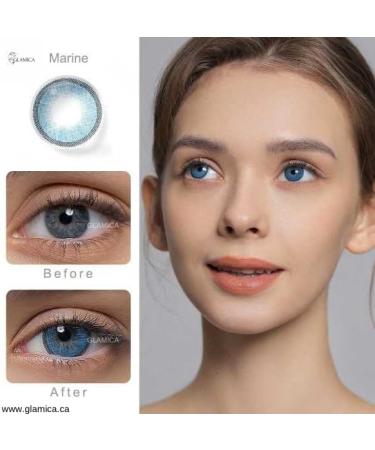 Coloration yeux GLAMICA maquillage yeux couleurs hypoallergene collection naturelle sans force 0.00 14.00 confortable s curitaire doux nouvelle collection 2024 1 an 5 couleurs 2 (Marine Blue) - Buy Online on GoSupps.com