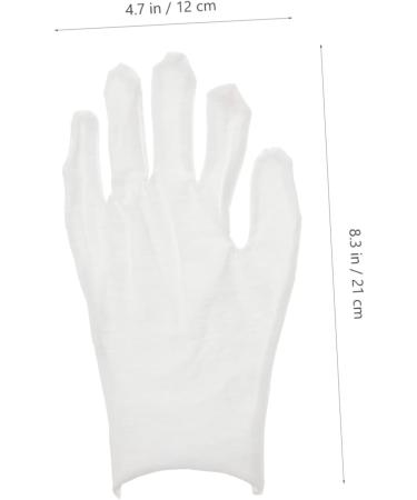 FRCOLOR 15 Pairs Overnight Moisture Gloves Bedtime Cotton Dry Hands Glove White Gloves Stretchable Gloves Washable Cotton Gloves Winter Men Diving White Dress Gloves Miss Mittens - Buy Online on GoSupps.com