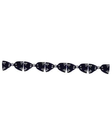 minkissy Ribbon rhinestone hair clip Bowknot Ponytail Holder ribbon bows hair clips Crystal Sparkling Bowknot Hair glitter bows hair clips Hair Bows bride Rhinestone issue card Glitter