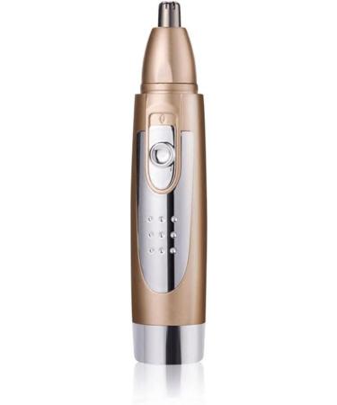 Electric Eyebrow Trimmer Ear and Nose Hair Trimmer Clipper - Three-Dimensional Arc Cutter Head Portable for Travel or Business Trip Easy Cleansing Razor One Color