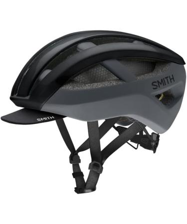 Smith Optics Network MIPS Road Cycling Helmet - Black/Matte Cement, Large - Buy Online on GoSupps.com