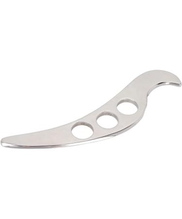 Verdant Touch Gua Sha Massage Tool | Stainless Steel Schaber for Home & Business | Portable Muscle Massager for Glatter Experience - Buy Online on GoSupps.com
