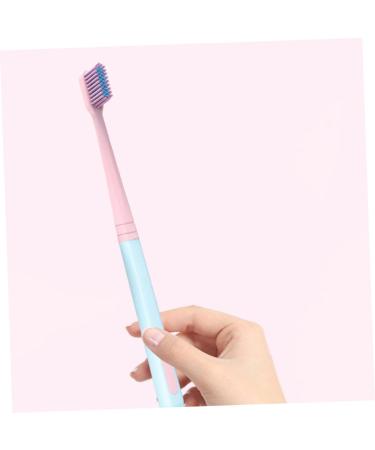 Plafope 8-Piece Portable Toothbrush Set - Ideal Travel Toothbrush for Adults & Women - Compact Little Head Design for Home & On-the-Go - Buy Online on GoSupps.com