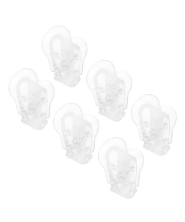 Healifty 3 Pairs Separator Spreader Separators Crooked Hallux Spacers Correctors Pads Tools Small Clear Women Spacer Protector Relief Comfortable of Correction Little Hammer Supple