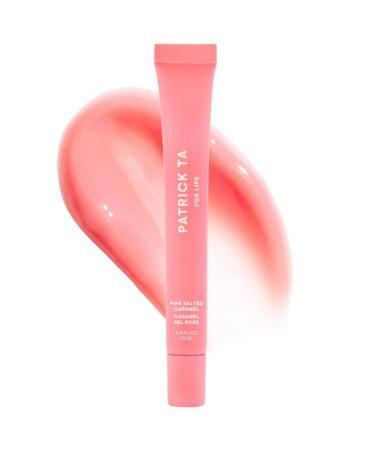 P4TRlCK TA - Major Moisture Smoothing and Hydrating Tinted Lip Balm with Vitamin E- Lip Tint with Comfort Wear Sheer Buildable & Nourishing Shine for Lip Care Color: Pink Salted Carmel - (warm pink)
