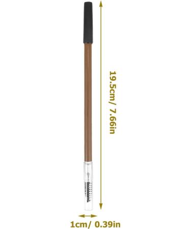 Healvian Wooden Eyebrow Pencil Non-smudging Eyebrow Pencil Makeup Brow Pencil Makeup Eyebrow Pencil Eyebrow Wooden Pencil 1 count (Pack of 1) Brown - Buy Online on GoSupps.com