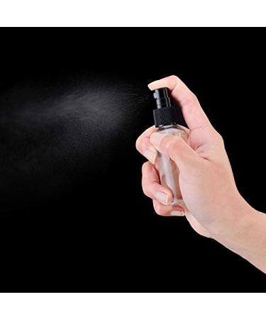 Lisapack 1oz Mini Spray Bottles (6 Pack) - Clear Fine Mist Atomizers for Perfume, Cologne & Water - Buy Online on GoSupps.com