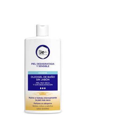 BE+ SOAP FREE BATH OLEOGEL | VERY DRY SKIN WITH CHAMING | 1L