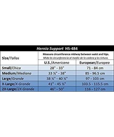 Ita-Med Double-Sided Hernia Support | Removable Foam Inserts | Medium Size | International Shipping Available - Buy Online on GoSupps.com