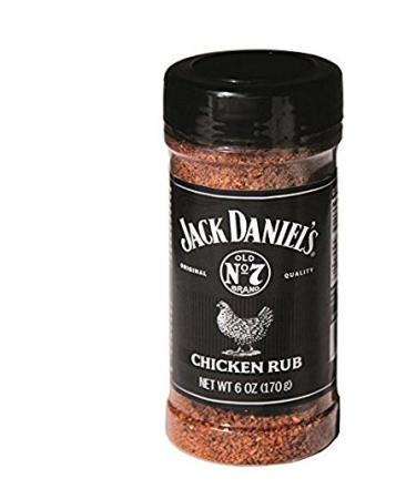 Jack Daniels Seasoning Rub Chicken, 6 oz