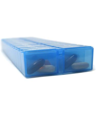 PillThing 1 Time a Day Monthly Pill Organizer - 31 Day Dispenser with Extra Compartment - Large Daily Pillbox for Vitamins & Supplements - Buy Online on GoSupps.com