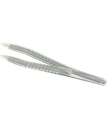 Once Tweezers - Sterile Crystal Clear 125mm 50 Pack | Precise & Hygienic Disposable Tweezers for Medical Hygiene & Tick Removal - Buy Online on GoSupps.com