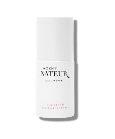 Agent Nateur - holi (water) Natural Pearl + Rose Hyaluronic Essence | Luxury Non-Toxic Clean Skincare (Travel Size 1 oz | 30 ml) Travel Size (1 oz | 30 ml)