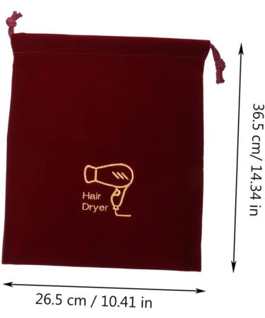 AUTSUPPL 20 Pcs Storage Bag Blow Dryer Travel Bag Hair Dryer Dustproof Bags Hair Dryer Receive Bag Fabric - Buy Online on GoSupps.com