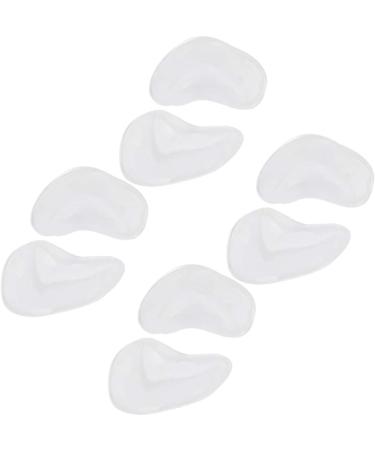 Arch Support Insoles Gel Pads - Comfortable Orthopedic Foot Care - 4 Pairs Transparent Silicone - Relieve Foot Pain & Stop Slipping - Buy Online on GoSupps.com