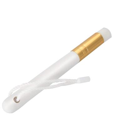 Eyelash Extension Foam Cleanser Mascara Removes Synthetic Foam Double Eyelid Cleanser Soft Cleansing Brush for Eyelash Foam Lash Shampoo BrushesFacial Deep Cleaning Washing Brush (02#Gold)
