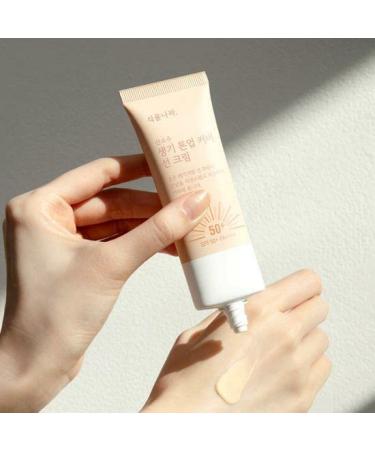Shingmulnara Oxygen Water Sun Cream 50ml - ABG Style Korean Makeup | K-Beauty - Buy Online on GoSupps.com