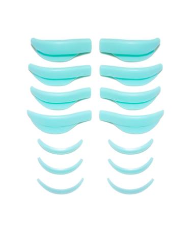 Tdkfdswdoa Eyelash Lifting Extension Kit Silicone Pad Eye Lash Perm Pads 3D Lashes Curler Applicator Tools New Blue
