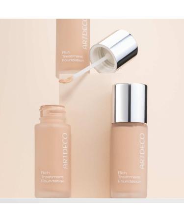 ARTDECO Rich Treatment Foundation - Liquid Waterproof Cream - 20ml Beige Sand - Flawless Finish Hydration & Long-lasting Coverage - Buy Online on GoSupps.com