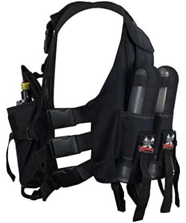 Maddog Lightweight Tactical Paintball Sport Vest | Holds 4 Paintball Pods & 90ci Tank - Buy Online on GoSupps.com