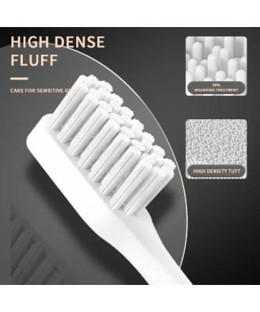 Buy Adult Black & White Classic Acoustic Electric Toothbrush - 5-Gear Mode USB Charging & IPX7 Waterproof | Global Shipping Available - Buy Online on GoSupps.com