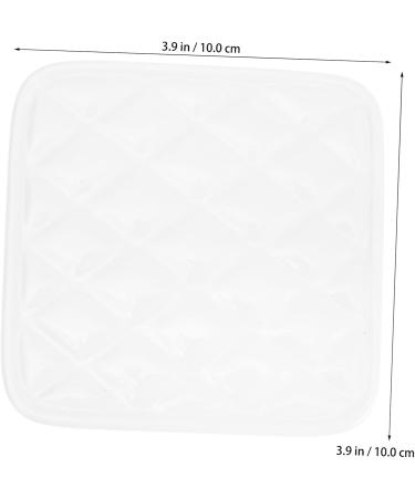  SOESFOUFU Nail Palette Oil Painting Nail Mix Nail Art Tray Cosmetic Mix Color Mixing Tray Nail Art White Foundation Ceramic Mix - Buy Online on GoSupps.com