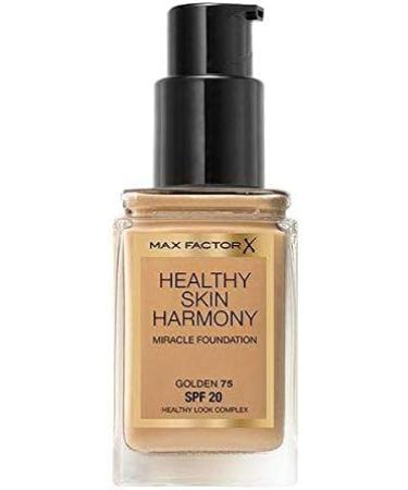  Max Factor 3 x Max Factor Healthy Skin Harmony Miracle Foundation - 77 Soft Honey - Buy Online on GoSupps.com