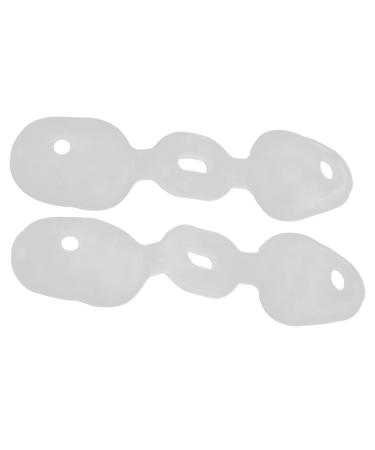Silicone Toe Separator 1 Pair for Toe Straightening and Bunion Relief - Toe Correction Pads for Yoga and Correct Toes - Hammer Toe Corrector for Women and Men - Buy Online on GoSupps.com