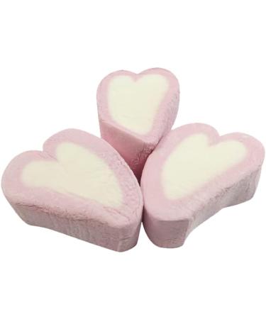 Kingsway Mallow Hearts Vanilla Flavour Marshmallows (1kg) - Buy Online on GoSupps.com