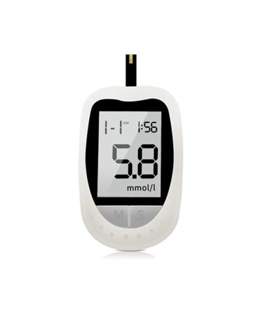 HEYUANPIUS Blood Glucose Monitor Kit  Blood Glucose Meter Glucometer Kit Code Free Diabetes Test Blood Sugar Monitor 50pcs Strips Test Paper
