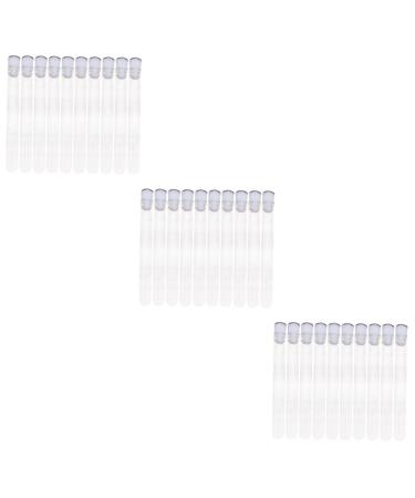 Didiseaon 30 Pcs Hollow with Drill Fake Eyelashes Fake Lashes Mascara Brush Eyelash Cosmetic Mini Woman 11x1.2cmx3pcs Random Colorx3pcs
