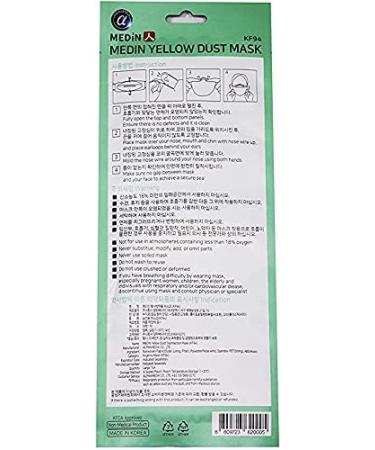 [Pack of 50] KF94 Korean Masks | KFDA Certified | 94% 2.5pm Particle Protection | Individually Sealed Masks (50 Count - Buy Online on GoSupps.com