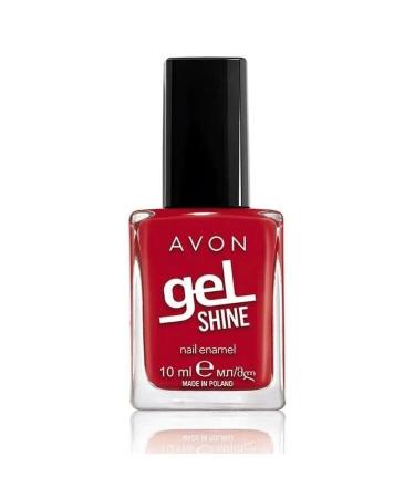 Avon Gel Shine Nail Enamel - Red is Red