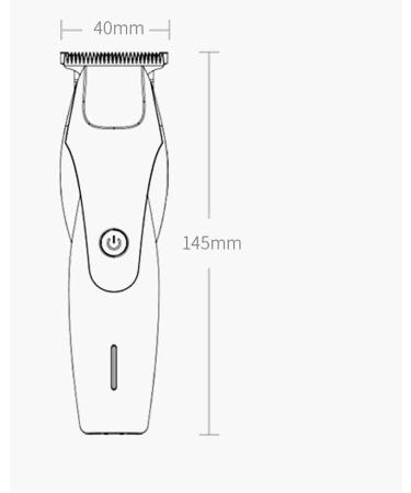 USB Electric Hair Clippers for Men - Rechargeable Cordless T-Blade Trimmer with 3 Combs - Best Close Cutting Grooming Tool - Buy Online on GoSupps.com