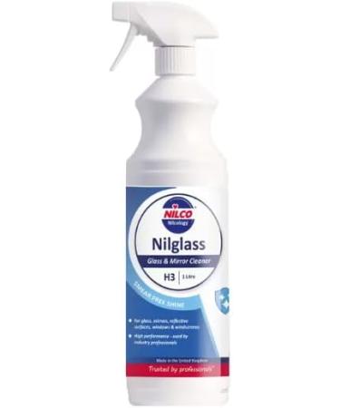 Nilco Nilglass Glass & Mirror Cleaner 2 x 1L - Buy Online on GoSupps.com