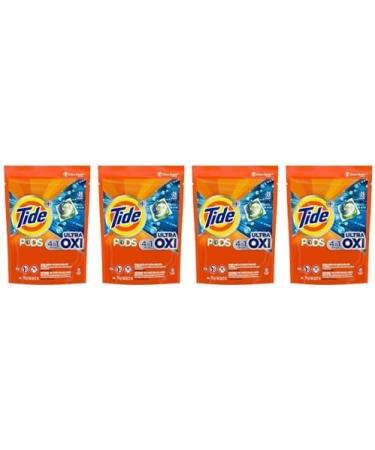 Tide PODS 4-in-1 Ultra Oxi Liquid Detergent - 104 Ct 4 Bags | Shop Internationally - Buy Online on GoSupps.com
