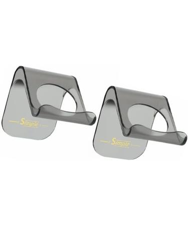 Ikaar 2-Piece Self-Adhesive Razor Bracket Shower Holder | Waterproof Razor Storage | Electrorasiser Wall Mount - Buy Online on GoSupps.com