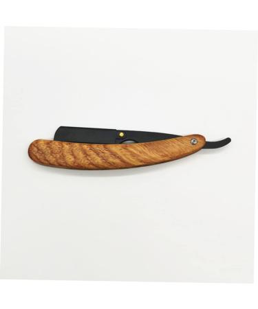 Buy Angoily 2-in-1 Eyebrow Razor & Hair Clips for Men | Premium Stainless Steel & Rosewood | International Shipping Available - Buy Online on GoSupps.com