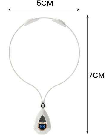 Buy Lymphatic Relaxation Neck Massage Device - Hanging Design for Neck Pain Relief & Shoulder Tiredness - Buy Online on GoSupps.com