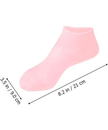 FOMIYES 6 Pairs Exfoliating Moisturizing Socks Foot Heel Socks for Dry Cracked Feet Heal Socks Spa Socks Cuticles Socks Cracked Heel Lotion Pedicure Sebs Cosmetic Miss Skin Friendly - Buy Online on GoSupps.com