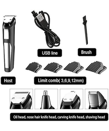 Professional Waterproof Hair Clippers All-in-One Grooming Kit for Men | Beard Body Eyebrow Nose & Ear Trimmer - Buy Online on GoSupps.com